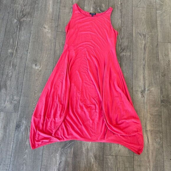 Eileen Fisher Women's Pink Sleeveless Asymmetric Hem Dress Size‎ M - Picture 1 of 9